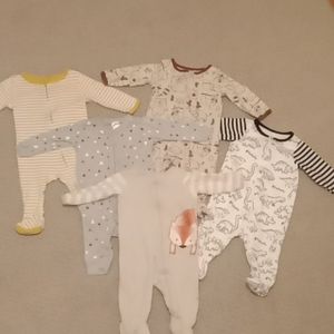 Baby footies size 3-6 months